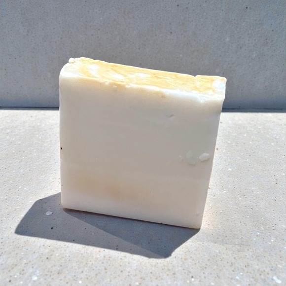 Handmade "Coconut Lemongrass" Donkey Milk Moisturizing and Cleansing Soap 4 oz. - Picture 3 of 10